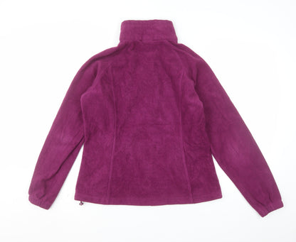 Columbia Women's Purple Fleece Full Zip Outdoor Jacket Size L