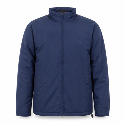 Chaps Men’s Blue Mid-Length Full Zip Polyester Jacket Size M