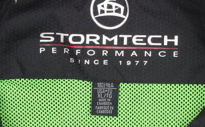 Stormtech Men's Black Windbreaker Jacket XL Polyester Lightweight