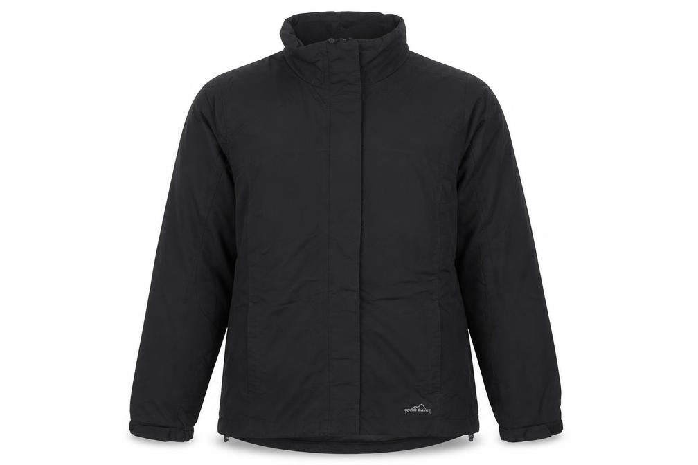 Eddie Bauer Men's Black L Water Resistant Puffer Jacket