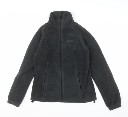Columbia Women's Black Fleece Full Zip Jacket Size M