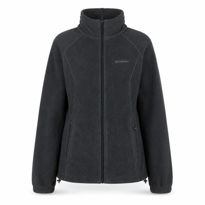 Columbia Women's Black Fleece Full Zip Jacket Size M