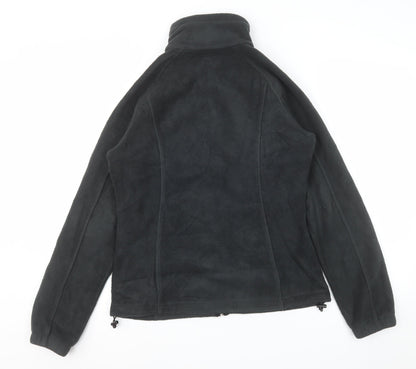 Columbia Women's Black Fleece Full Zip Jacket Size M