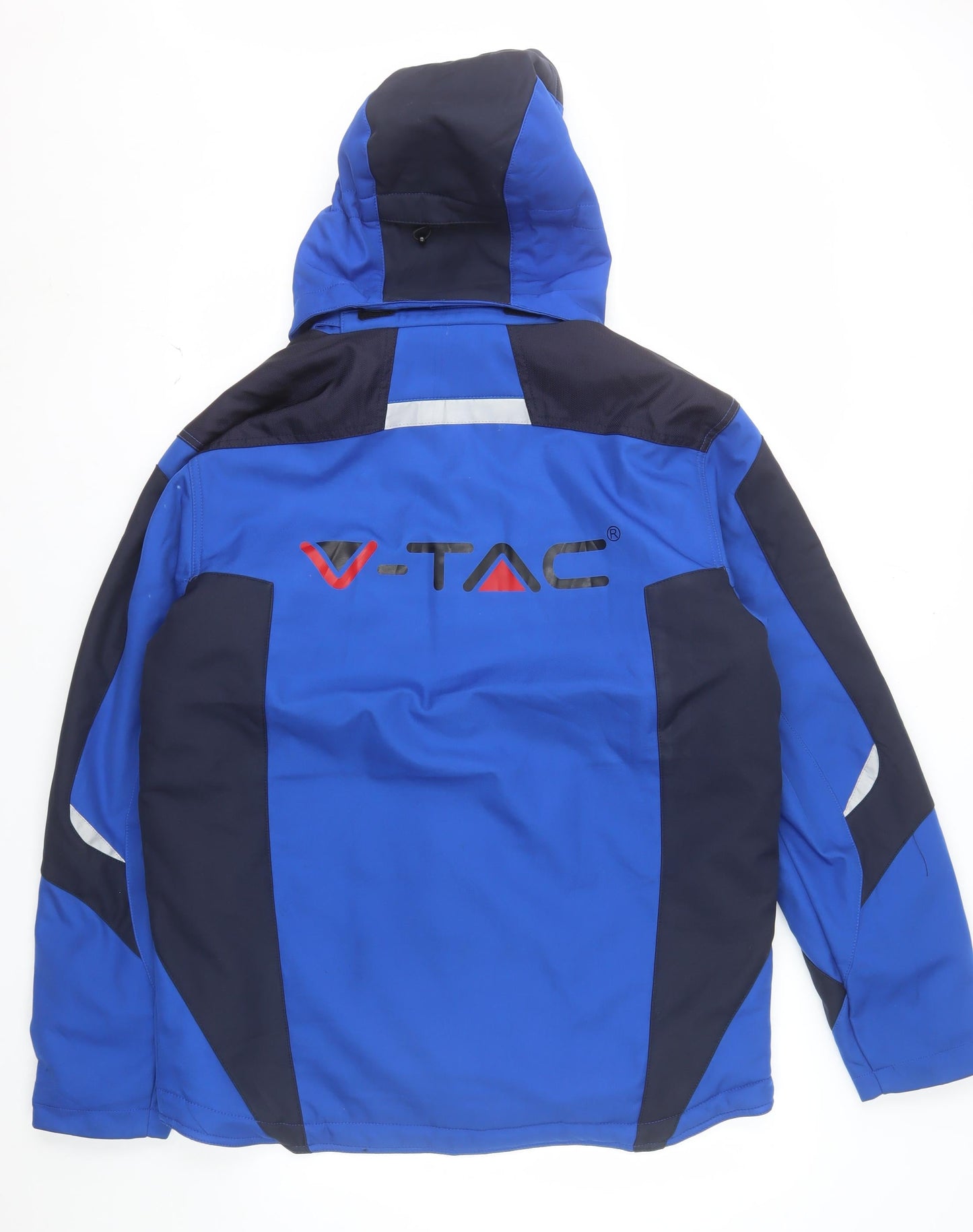 James & Nicholson Men's Blue Softshell Hooded Jacket M Windproof Waterproof