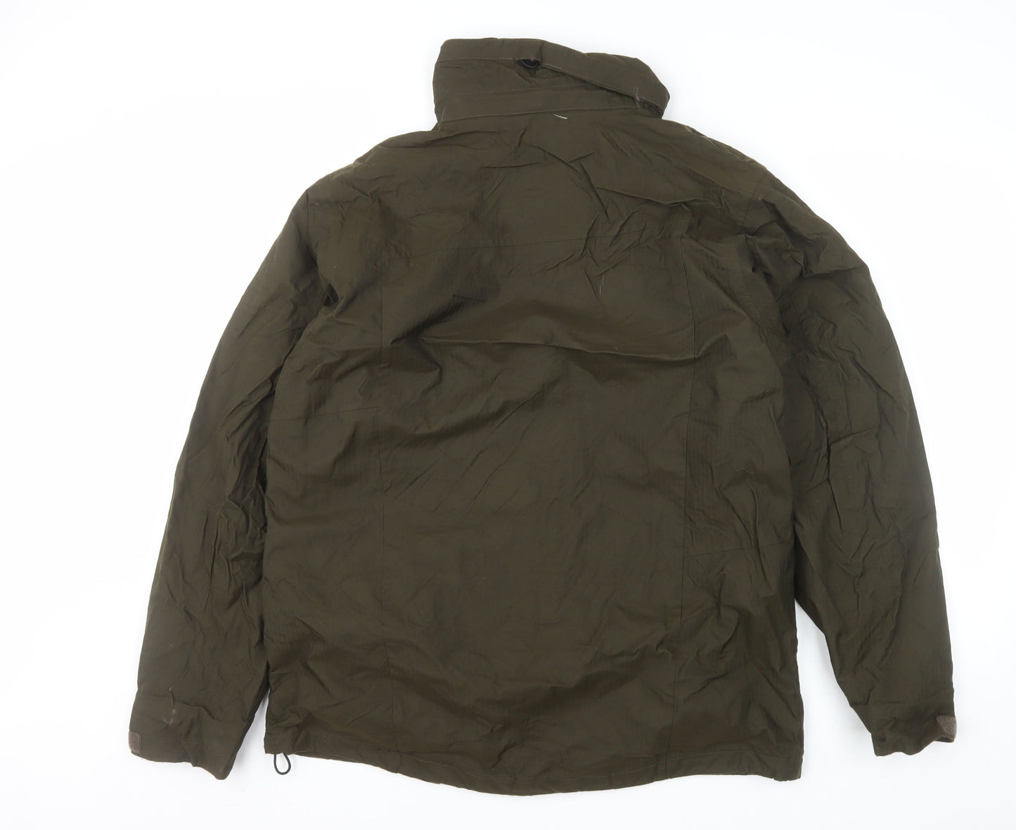 Columbia Men's Green Titanium Parka Jacket M Waterproof Hooded Outdoor