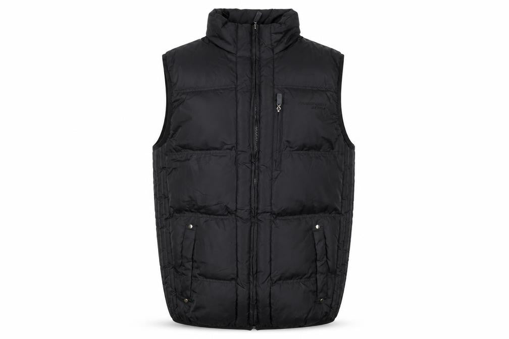 Fahrenheit Active Men's Black Puffer Gilet Waistcoat M Regular