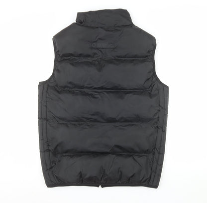 Fahrenheit Active Men's Black Puffer Gilet Waistcoat M Regular