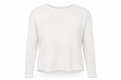 Tiger of Sweden Women Beige Open-Knit Cotton Pullover Jumper Size S