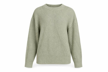 Marks & Spencer Women’s Beige Cotton Knit Pullover Jumper Size S