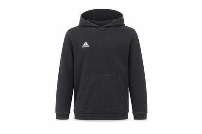 Adidas Boys Black Pullover Hoodie 11-12 Years Hooded Sweatshirt