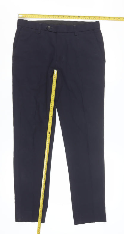 Next Men's Black Regular Fit Chino Trousers 32W 31L