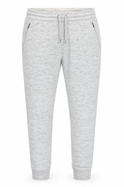 On The Byas Men Grey Jogger Trousers Medium Cotton Blend