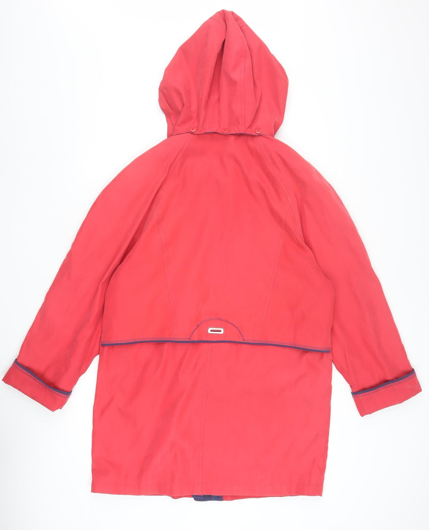 Astraka Sportline Women's Red Hooded Mid-Length Jacket Size S