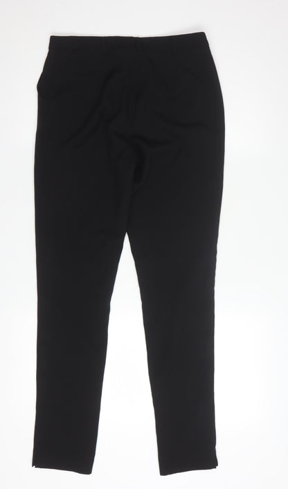New Look Women's Black Straight Leg Trousers Size 8 Workwear