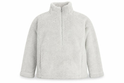 Next Womens Grey 1/2 Zip Fleece Pullover Sweatshirt Size M