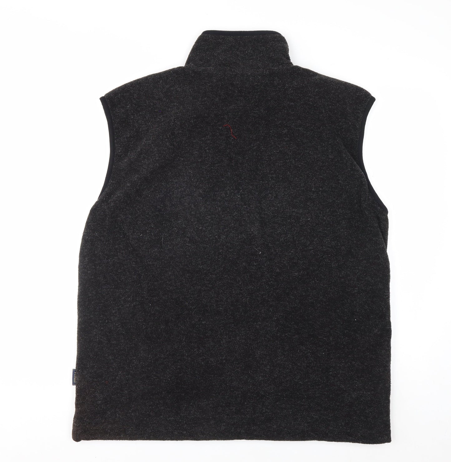 P.G. Field Men's Black Fleece Lined Waistcoat Bodywarmer Size L