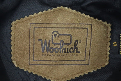 Woolrich Men’s Red Black Checked Wool Jacket Small Outdoor Workwear