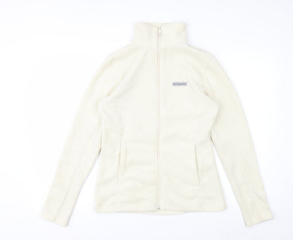 Columbia Men's Ivory Fleece Full Zip Outdoor Jacket Size S