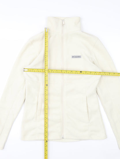 Columbia Men's Ivory Fleece Full Zip Outdoor Jacket Size S