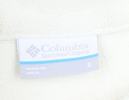 Columbia Men's Ivory Fleece Full Zip Outdoor Jacket Size S