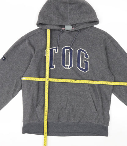 TOG 24 Boardwear Women's Grey Pullover Hoodie Size S Polyester Fleece