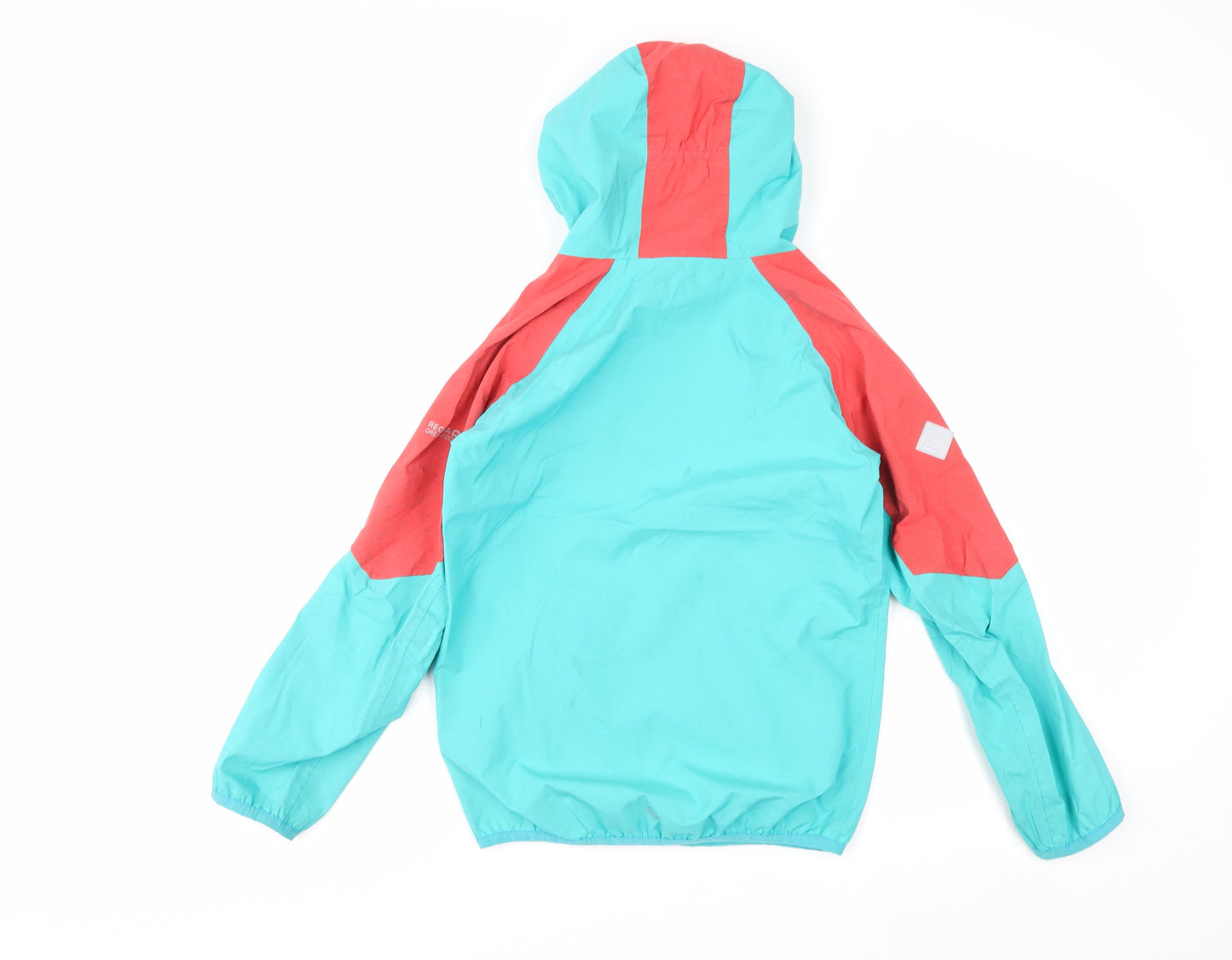 Regatta Boys Blue Colourblock Waterproof Outdoor Jacket 9-10 Years