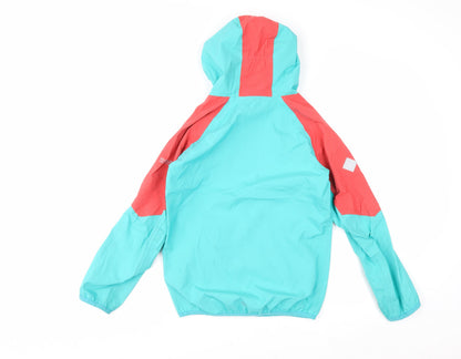 Regatta Boys Blue Colourblock Waterproof Outdoor Jacket 9-10 Years