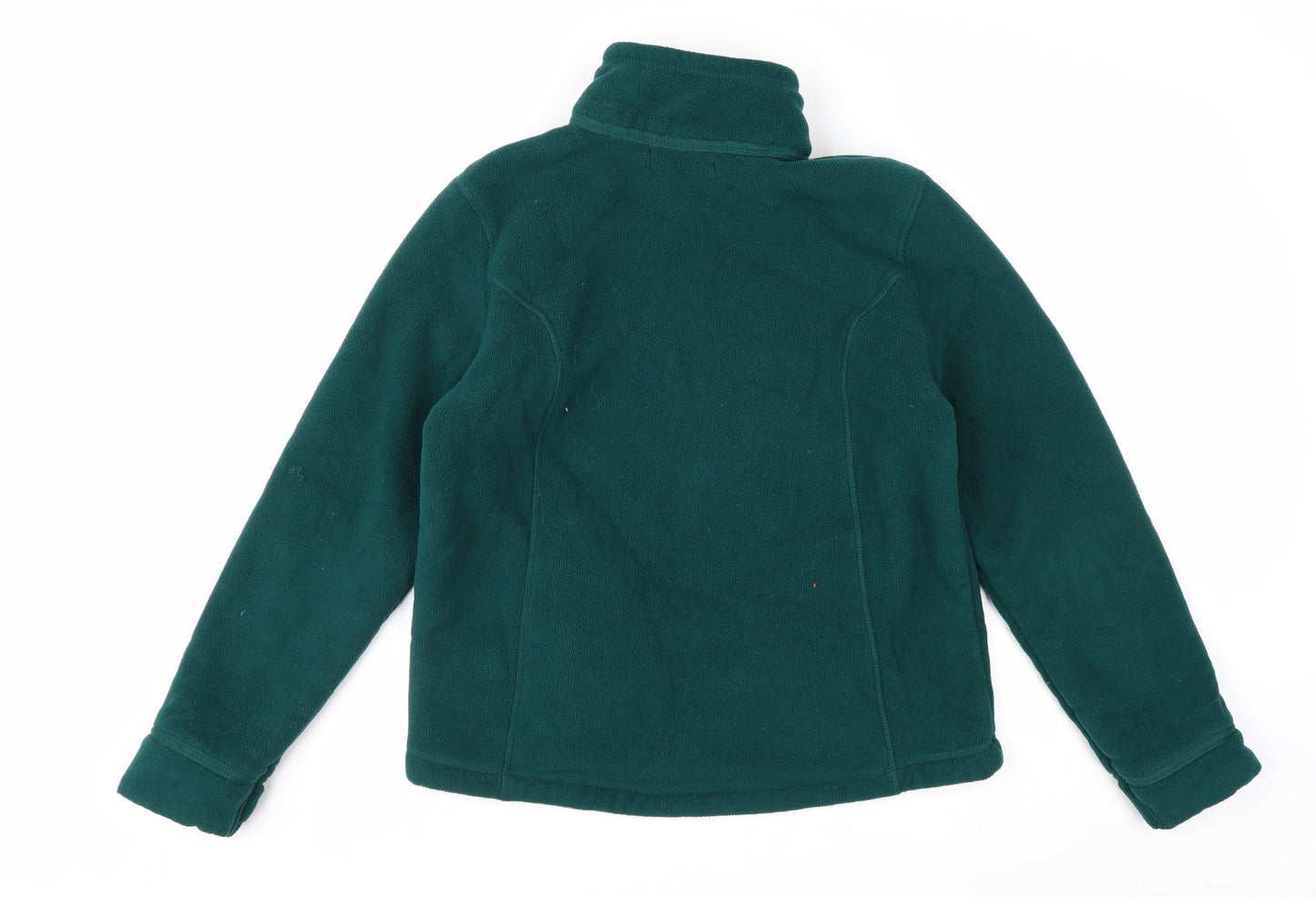 Marks and Spencer Womens Green Fleece Full Zip Jacket Size 12