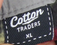 Cotton Traders Men's Grey XL Cargo Trousers with Belt Quick Dry