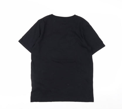 Nike Jordan Boys Black Graphic T-Shirt XL 13-15 Years