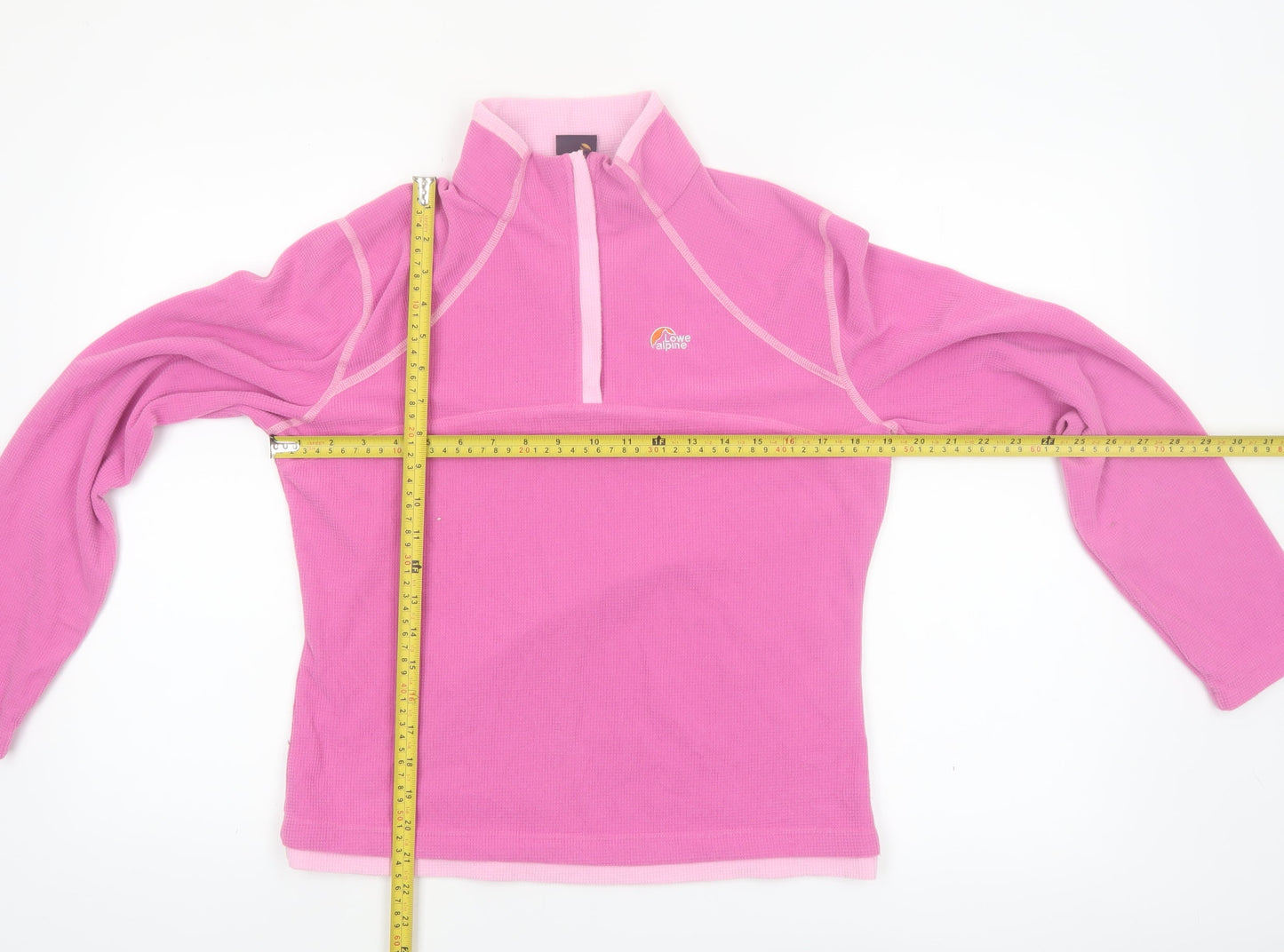 Lowe Alpine Women's Pink Fleece Pullover Sweatshirt Medium