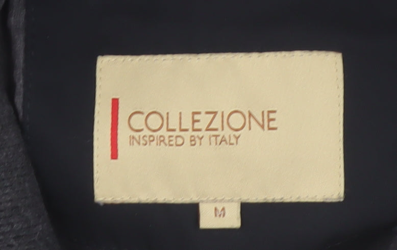 Marks and Spencer Collezione Men's Black Mid-Length Jacket Size M