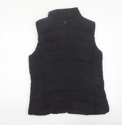 Mountain Warehouse Women’s Black Size 14 Puffer Waistcoat Gilet