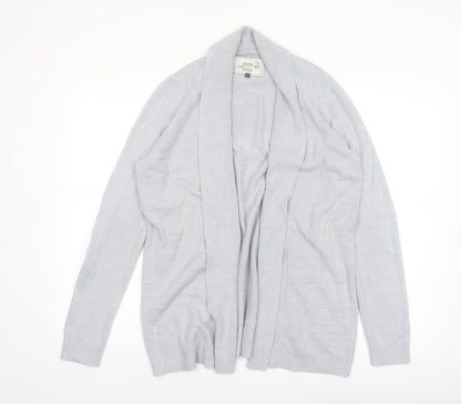 Maine New England Women’s Grey Size 14 Open Knit Cardigan