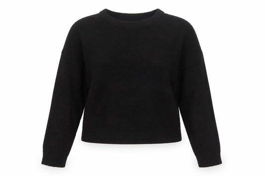 Brave Soul Women's Black Size 10 Crew Neck Long Sleeve Jumper
