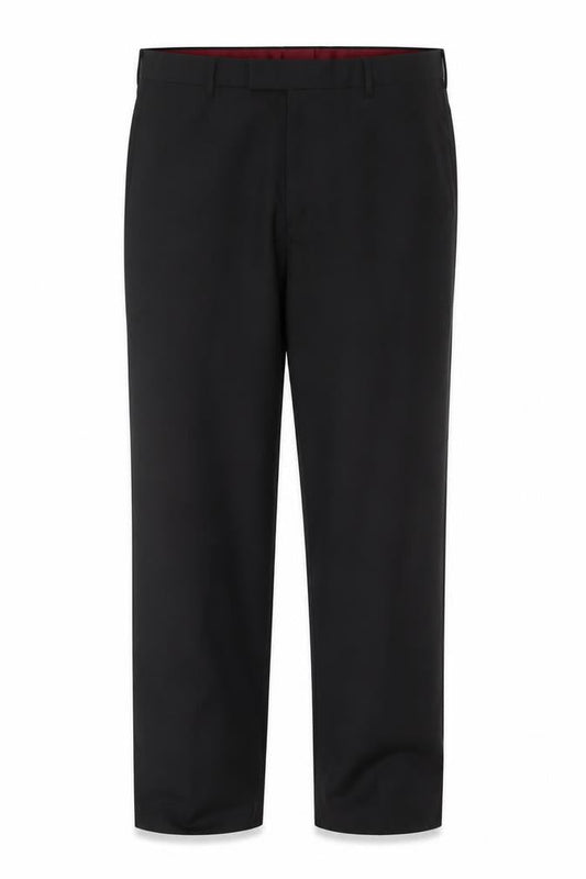 Marks and Spencer Men's Black Regular Fit Dress Trousers 42W 31L