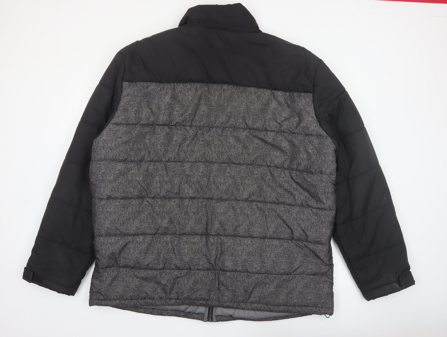 Atlas For Men 3XL Grey Insulated Puffer Jacket Lightweight Casual Outerwear