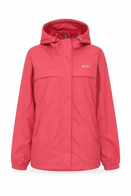 Gelert Womens Pink Waterproof Hooded Rain Jacket Size 10