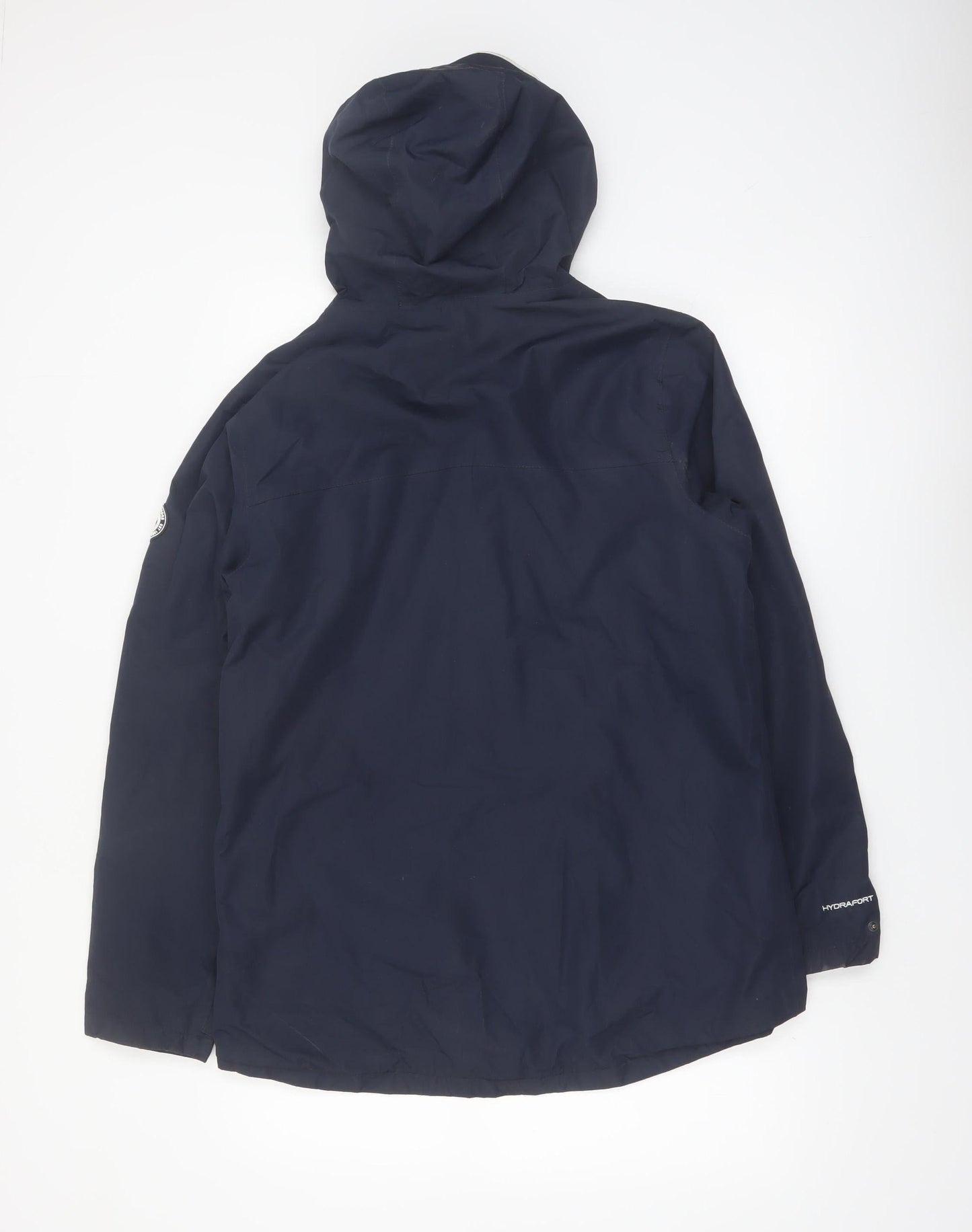 Regatta Womens Blue Waterproof Hooded Rain Coat Jacket UK 14