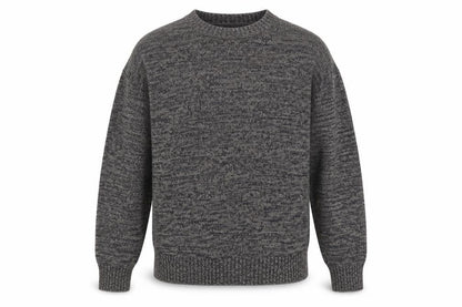 St. John's Bay Men's Grey Cotton V-Neck Pullover Jumper L