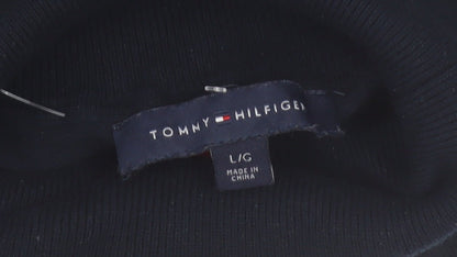 Tommy Hilfiger Womens Multicoloured Roll Neck Knit Jumper L