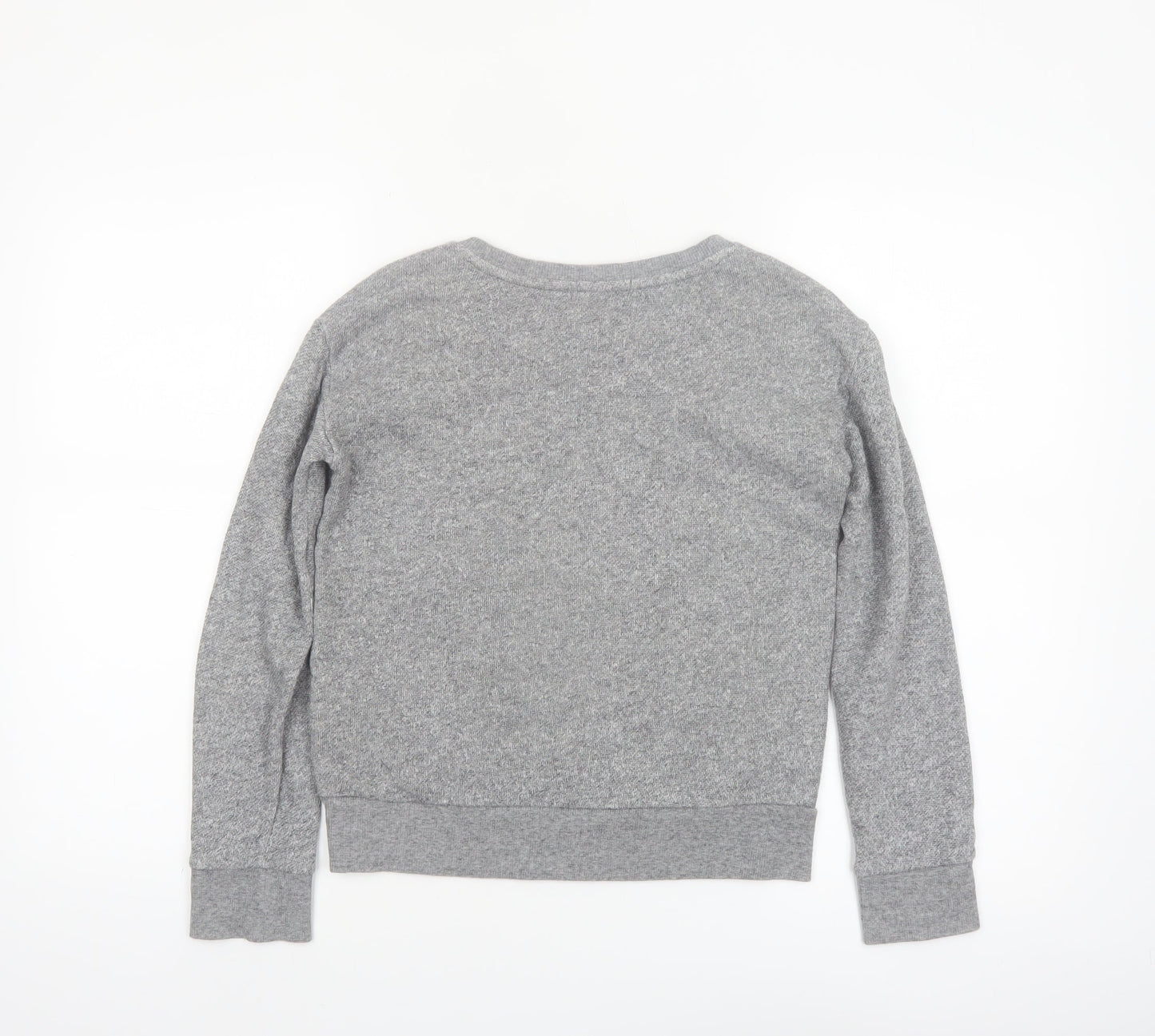 GAP Kids Girls Grey Floral Pullover Sweatshirt 10-11 Years