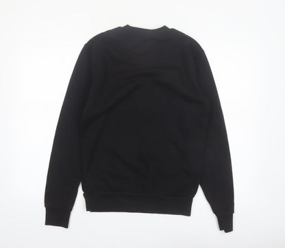 Primark Men's Black XS Pullover Crew Neck Sweatshirt