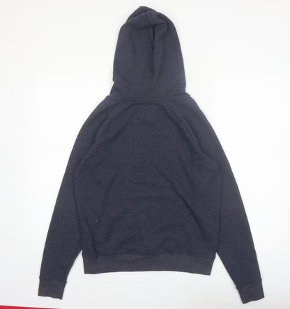 Next Women’s Navy Hoodie Size 6 Cotton Blend Pullover
