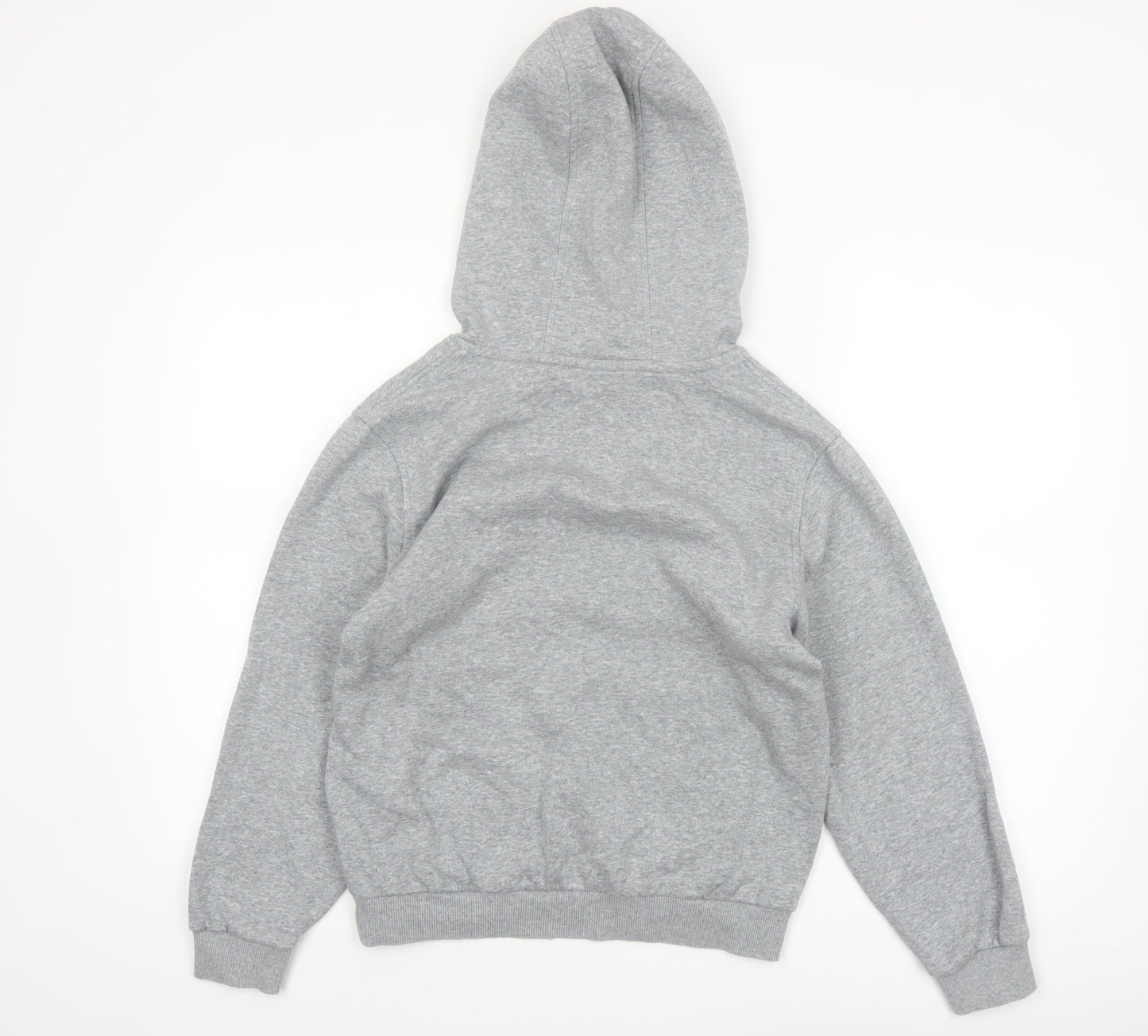 Nike Boys Grey Pullover Hoodie Size L 147-158cm Cotton Blend