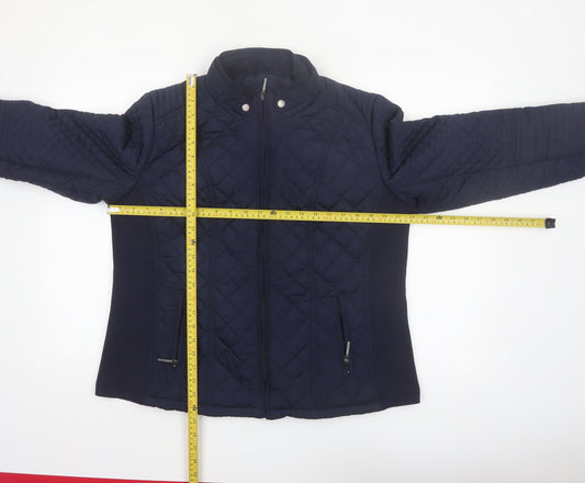 Weatherproof Women's Blue Quilted Lightweight Jacket XL