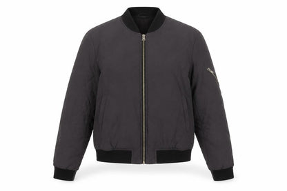 Superdry Womens Black Quilted Bomber Jacket Size M