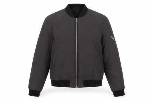 Superdry Womens Black Quilted Bomber Jacket Size M