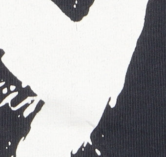 Fabric Men's Black Graphic 'Hype By Nature' T-Shirt Size S