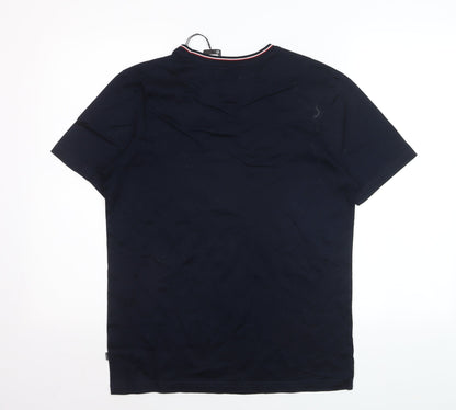Marks and Spencer Autograph Men's Blue Supima Cotton T-Shirt M
